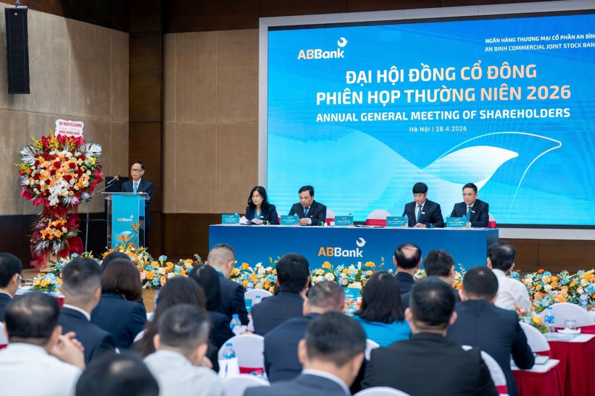 ABBank đạt 1.500 tỷ đồng lợi nhuận trước thuế quý I/2026, đặt mục tiêu 4.500 tỷ đồng cả năm