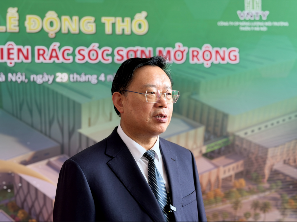 Hà Nội khởi công mở rộng nhà máy điện rác Sóc Sơn