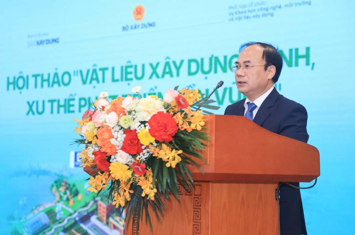 Phát triển vật liệu xanh hướng tới phát triển bền vững ngành Xây dựng