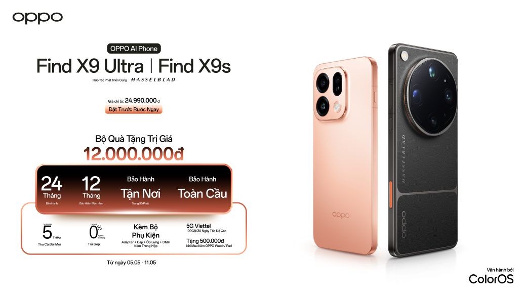 Find X9 Ultra vừa ra mắt của OPPO khủng cỡ nào?