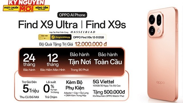 OPPO ra mắt Find X9 Series tại Hội An, nhấn mạnh camera Hasselblad