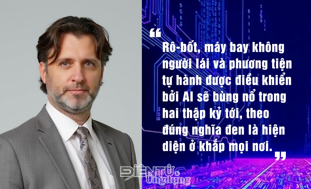 Chuyên gia AI biên mạng Microchip Technology phân tích xu hướng trí tuệ nhân tạo tại biên và AI vật lý năm 2026