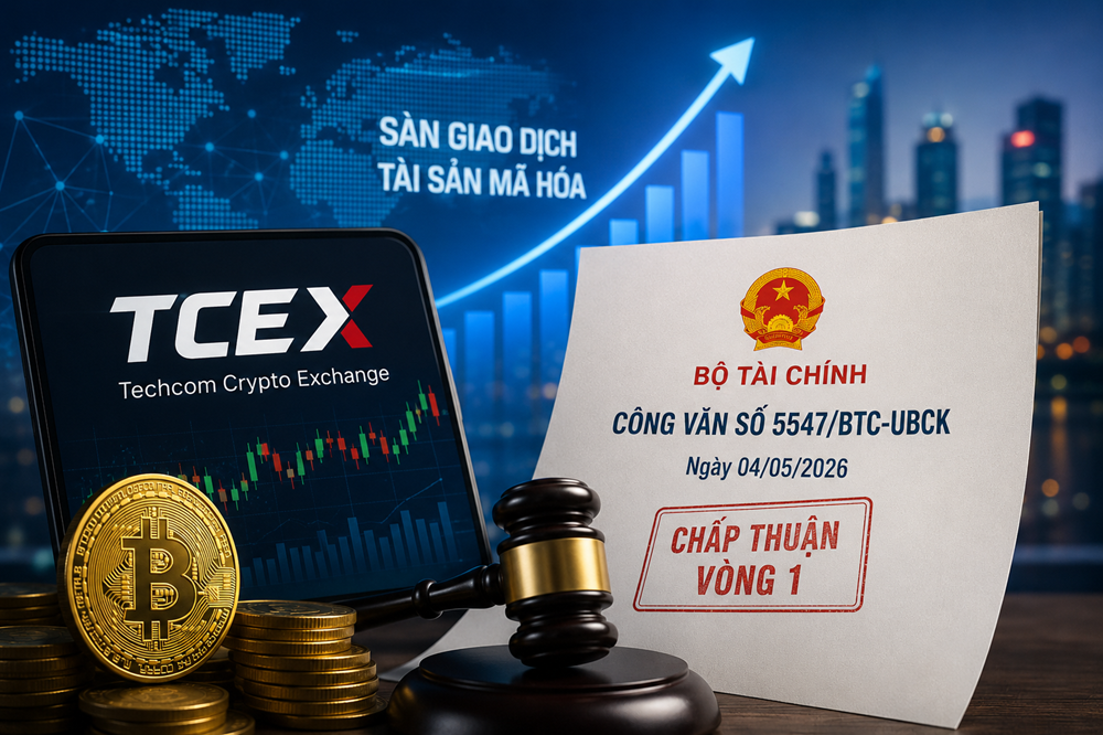 TCEX tiến gần đến giấy phép sàn tài sản số