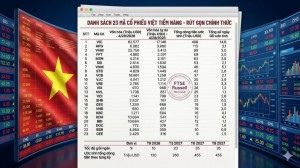 23 Mã cổ phiếu Việt Nam tiềm năng được FTSE Russell vừa cập nhật là gì?