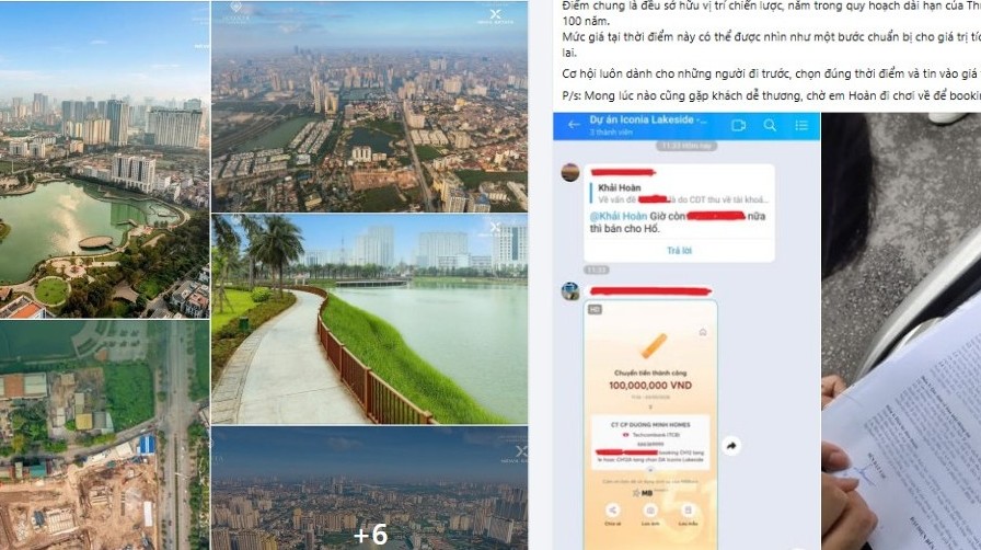 Booking căn hộ Iconia Lakeside khi chưa đủ điều kiện: Tiền khách hàng không có gì bảo vệ