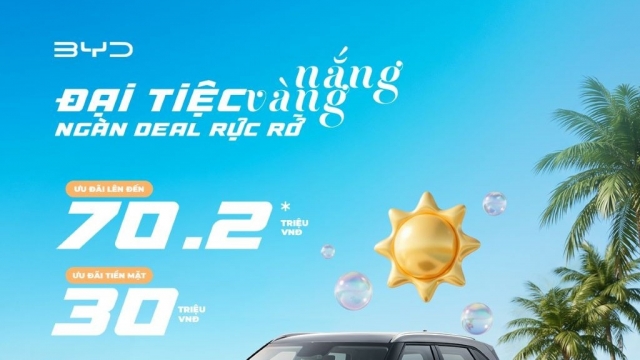 BYD Việt Nam chào hè với ưu đãi 