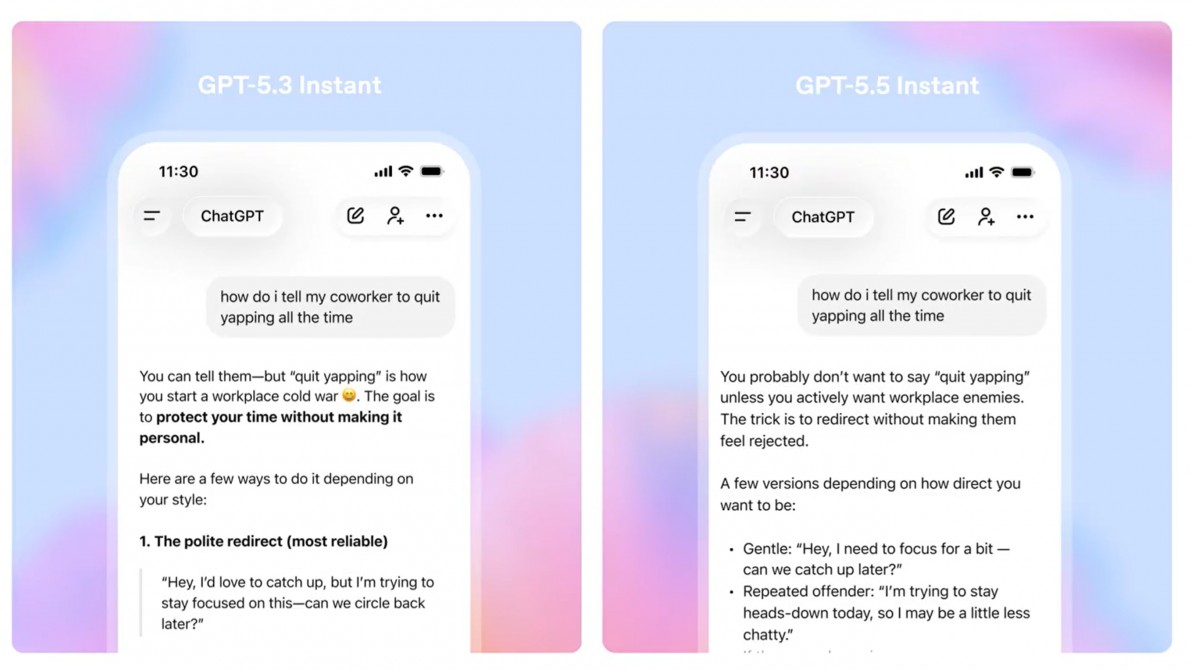 GPT-5.5 Instant giảm bịa thông tin, cá nhân hóa từ Gmail