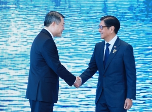 Thủ tướng Lê Minh Hưng và lãnh đạo các nước bắt đầu dự hội nghị cấp cao ASEAN