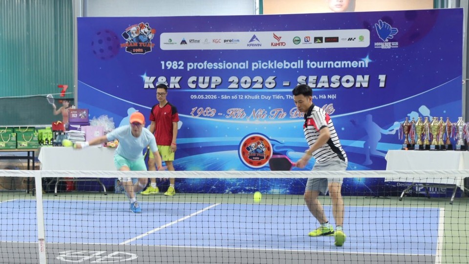 Giải Pickleball Nhâm Tuất 1982 khởi tranh: Ngày hội kết nối, lan tỏa đam mê thể thao