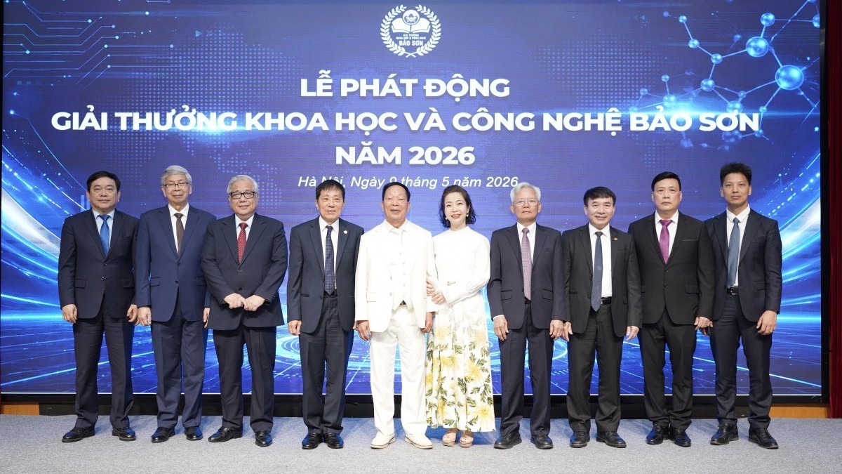 Phát động Giải thưởng Khoa học và Công nghệ Bảo Sơn 2026 với 5 lĩnh vực xét tặng