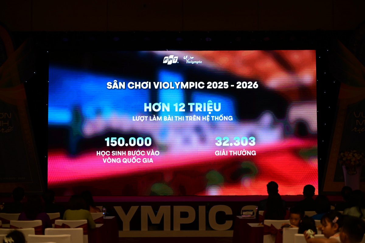 Vươn mình rực rỡ – Dấu ấn chuyển đổi số giáo dục từ Violympic 2025–2026
