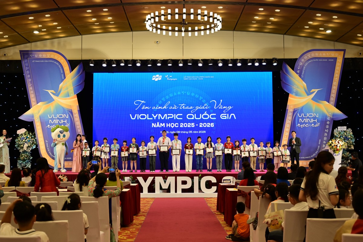 Vươn mình rực rỡ – Dấu ấn chuyển đổi số giáo dục từ Violympic 2025–2026