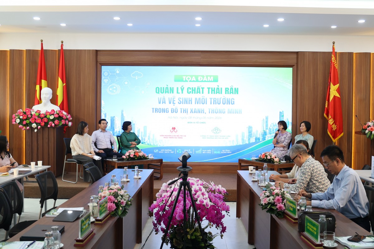 Quản lý chất thải rắn trong đô thị xanh thông minh