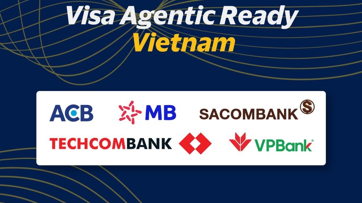 Visa bắt tay cùng 5 ngân hàng, tiên phong giao dịch bằng AI