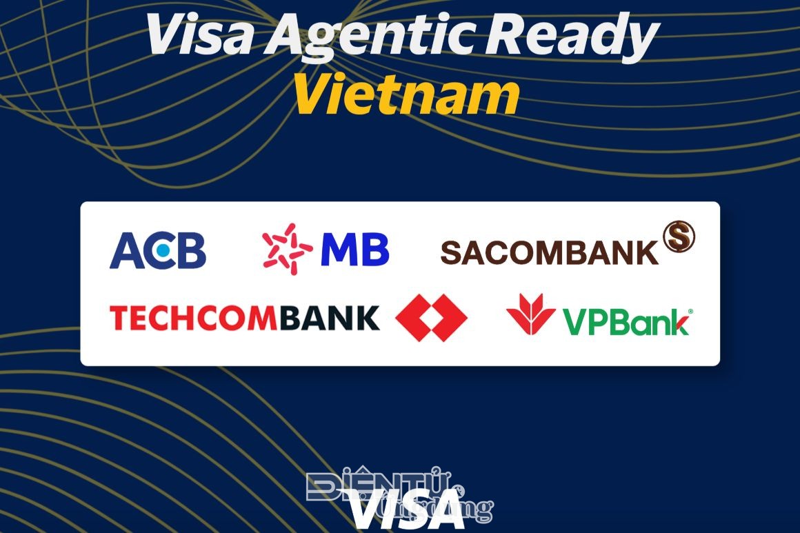 Visa bắt tay cùng 5 ngân hàng, tiên phong giao dịch bằng AI