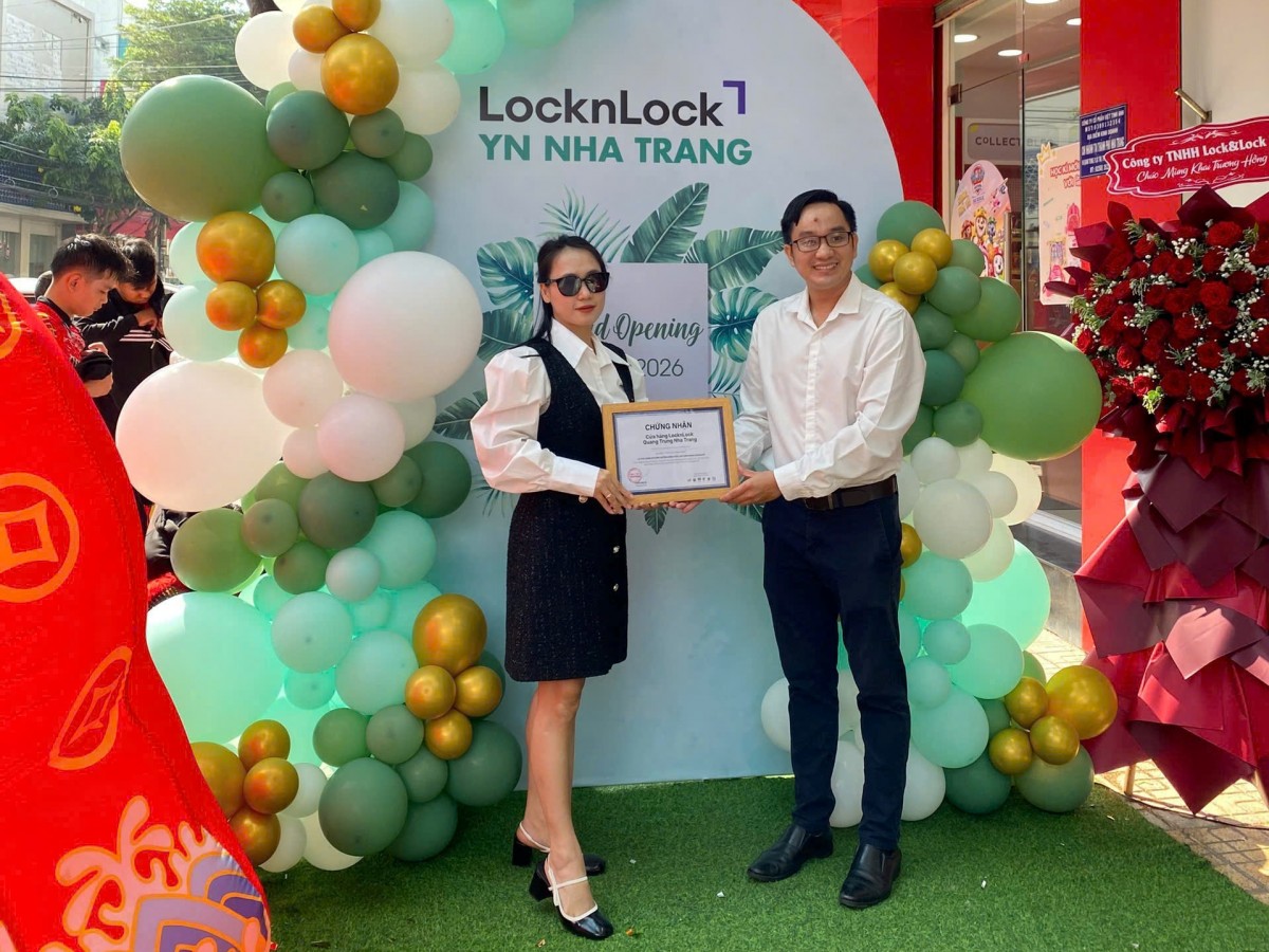 LocknLock lan tỏa mô hình nhượng quyền, kiến tạo không gian mua sắm truyền cảm hứng