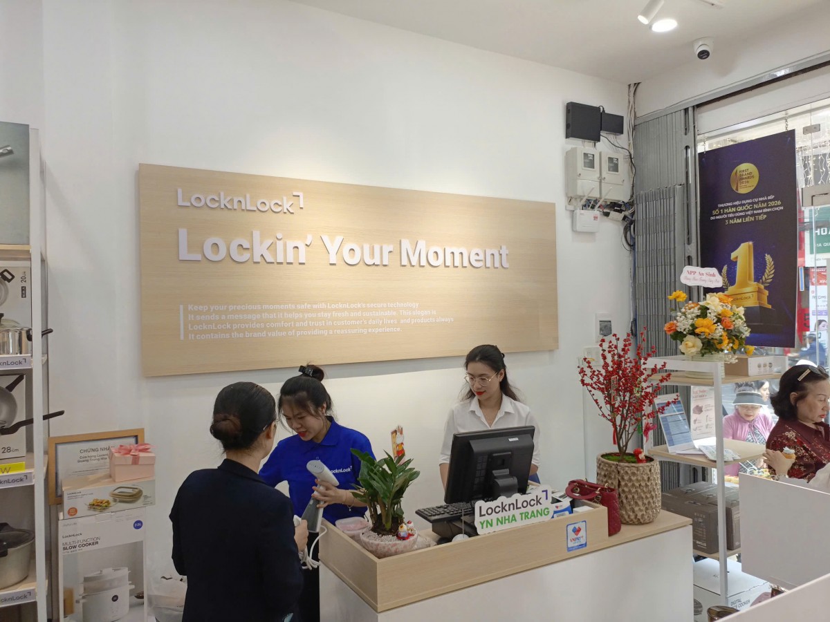 LocknLock lan tỏa mô hình nhượng quyền, kiến tạo không gian mua sắm truyền cảm hứng