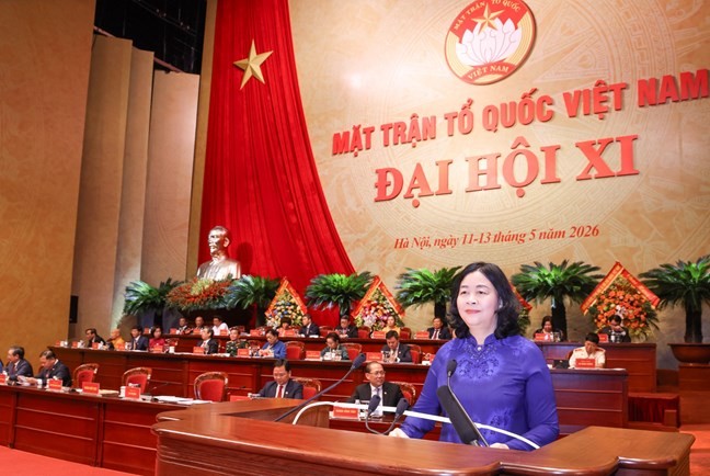 Ủy viên Bộ Chính trị, Bí thư Trung ương Đảng, Bí thư Đảng uỷ MTTQ, các đoàn thể Trung ương, Chủ tịch Ủy ban Trung ương MTTQ Việt Nam khoá X Bùi Thị Minh Hoài được hiệp thương cử giữ chức Chủ tịch Ủy ban Trung ương MTTQ Việt Nam khoá XI, nhiệm kỳ 2026 - 2031. Ủy viên Bộ Chính trị, Bí thư Trung ương Đảng, Bí thư Đảng uỷ MTTQ, các đoàn thể Trung ương, Chủ tịch Ủy ban Trung ương MTTQ Việt Nam khoá X Bùi Thị Minh Hoài được hiệp thương cử giữ chức Chủ tịch Ủy ban Trung ương MTTQ Việt Nam khoá XI, nhiệm kỳ 2026 - 2031.