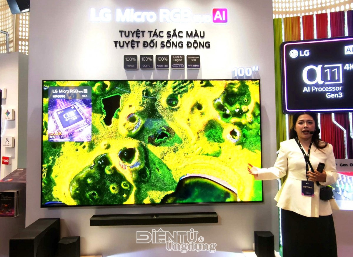 LG ra mắt loạt TV và dàn âm thanh thế hệ mới