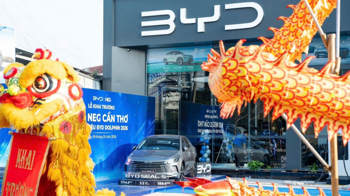 BYD NEG Cần Thơ tọa lạc tại Thành phố Cần Thơ