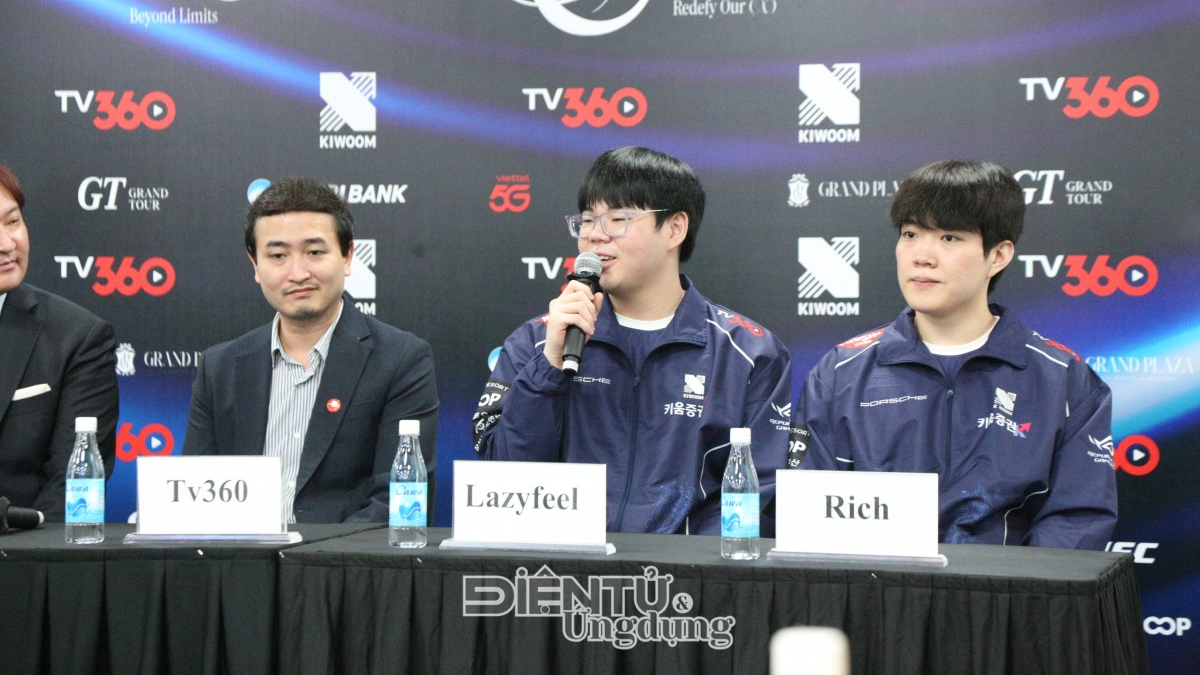 Tuyển thủ KRX LazyFeel tại sự kiện KIWOOM DRX Homefront Presented By TV360