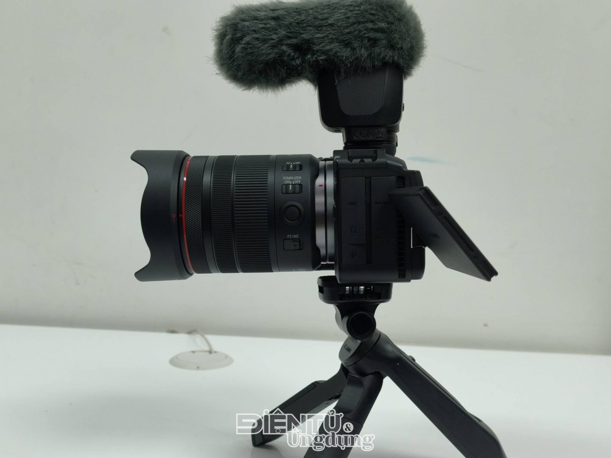 Canon ra mắt máy quay EOS R6 V & ống kính Power Zoom dòng L