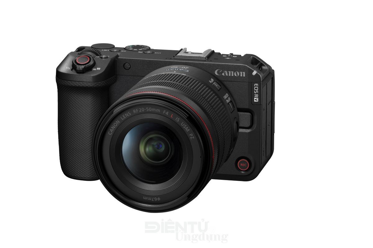 Canon ra mắt máy quay EOS R6 V & ống kính Power Zoom dòng L