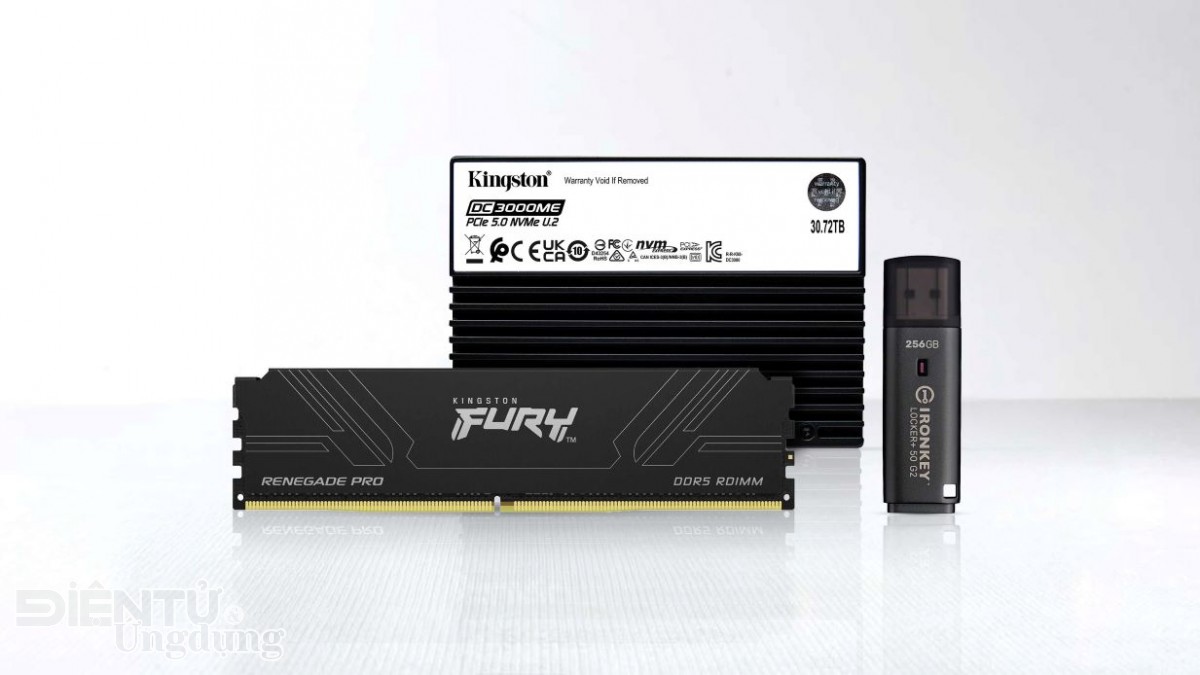 Kingston ra mắt dải sản phẩm hiệu năng cao dành cho doanh nghiệp