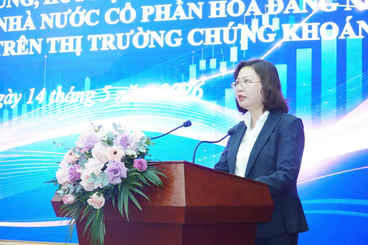 Chủ tịch UBCKNN Vũ Thị Chân Phương