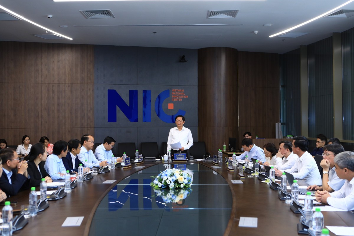 Hoạt động tại Trung tâm Đổi mới sáng tạo Quốc gia (NIC) góp phần thúc đẩy hệ sinh thái khoa học công nghệ, đổi mới sáng tạo và chuyển đổi số tại Việt Nam.