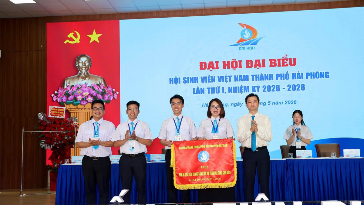 Đại hội Hội Sinh viên thành phố Hải Phòng khẳng định vai trò tiên phong của tuổi trẻ