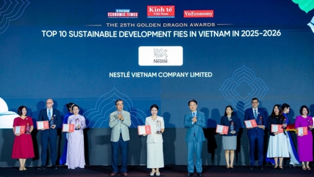 Nestlé Việt Nam được vinh danh tại giải thưởng Rồng Vàng lần thứ 25