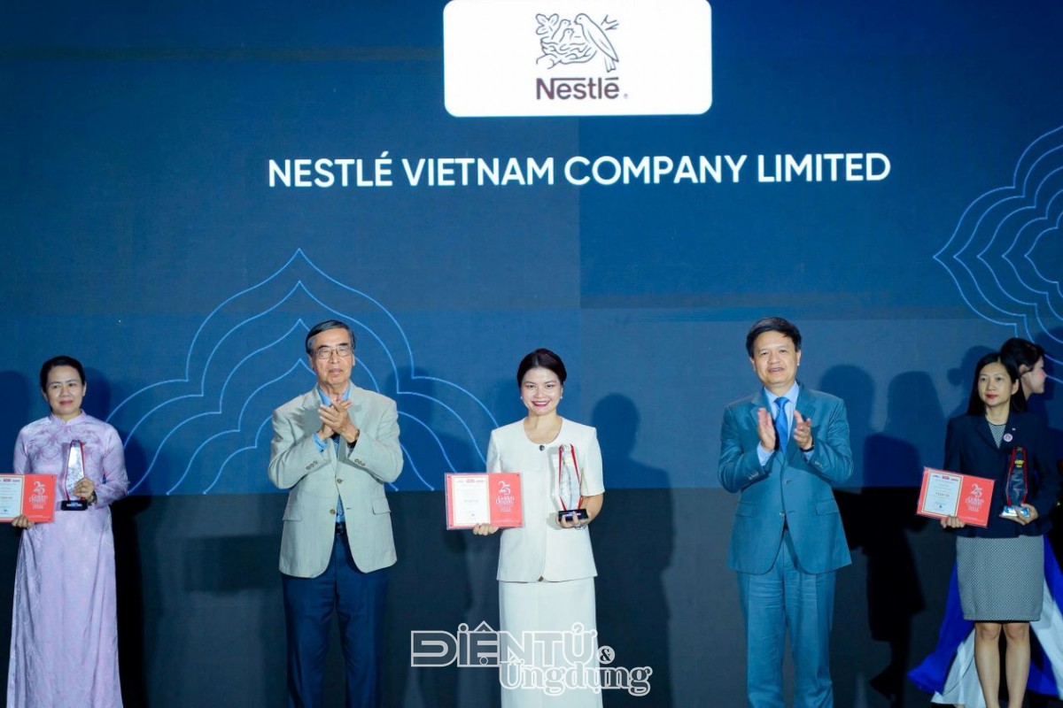 Nestlé Việt Nam được vinh danh tại giải thưởng Rồng Vàng lần thứ 25