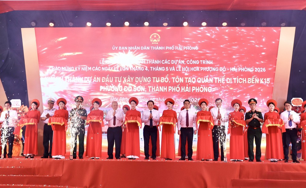 Hải Phòng đồng loạt khánh thành và khởi công 14 công trình, dự án trọng điểm tổng vốn hơn 24.700 tỷ đồng