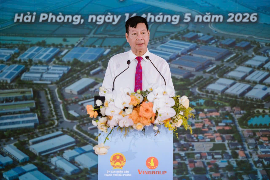 Vinhomes khởi công Khu công nghiệp Nam Tràng Cát hơn 200 ha tại Hải Phòng