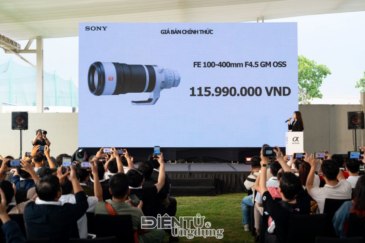 Sony ra mắt Alpha 7R VI và ống kính zoom siêu tele FE 100-400mm F4.5 GM OSS G Master