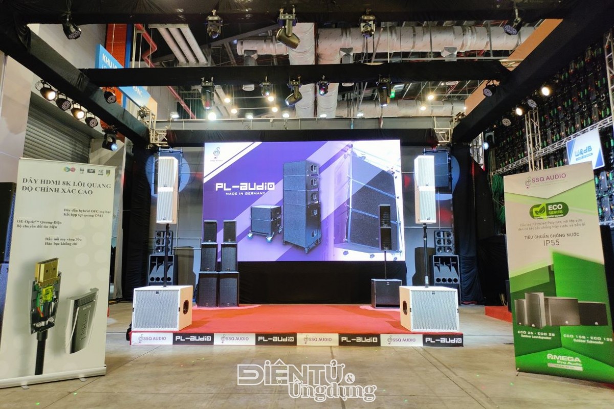 SSQ Audio mang âm thanh chuyên nghiệp chuẩn châu Âu đến PLASE Show 2026