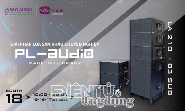 SSQ Audio mở rộng dấu ấn tại PLASE Show 2026
