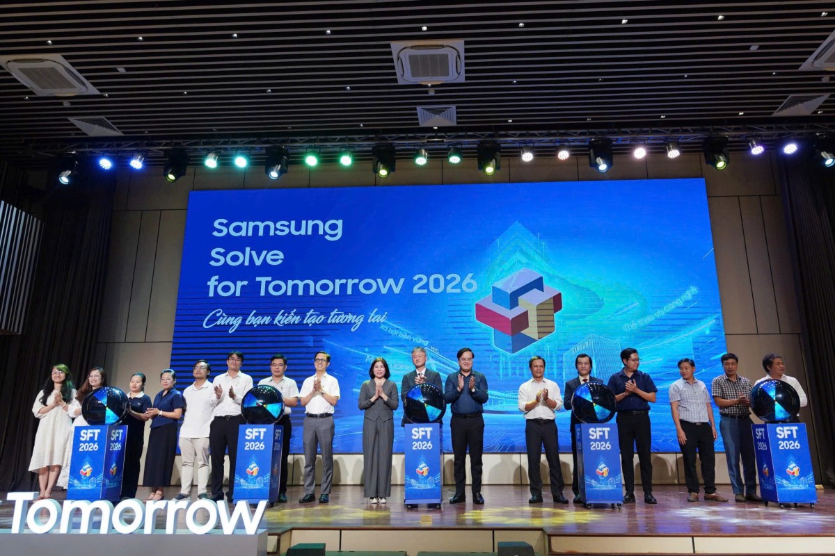 Samsung Solve for Tomorrow 2026 phát động tại miền Trung