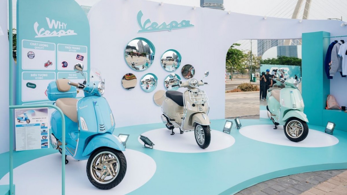 Vespa ra mắt BST đặc biệt nhân dịp kỷ niệm 80 năm Vespa