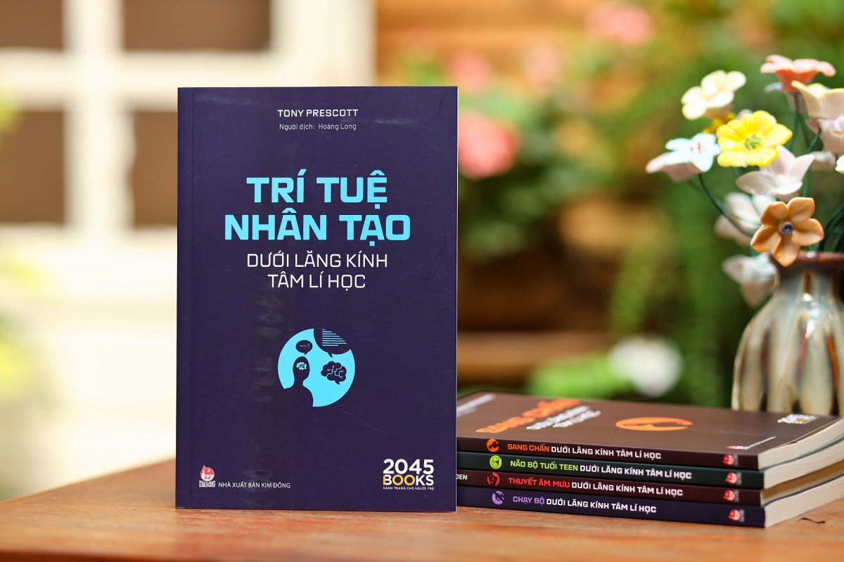 NXB Kim Đồng ra mắt loạt sách mới về AI, khoa học và tâm lí học hiện đại nhân Ngày Khoa học Công nghệ Việt Nam 18/5