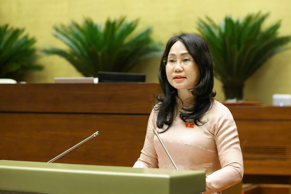 Ủy viên Ban Chấp hành Trung ương Đảng, Bộ trưởng Bộ VHTTDL Lâm Thị Phương Thanh.