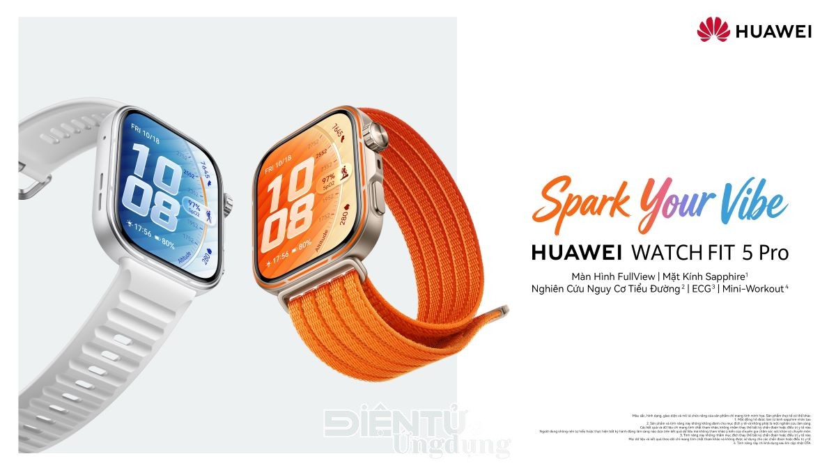 HUAWEI WATCH FIT 5 Series sẽ lên kệ vào ngày 29/5 tới