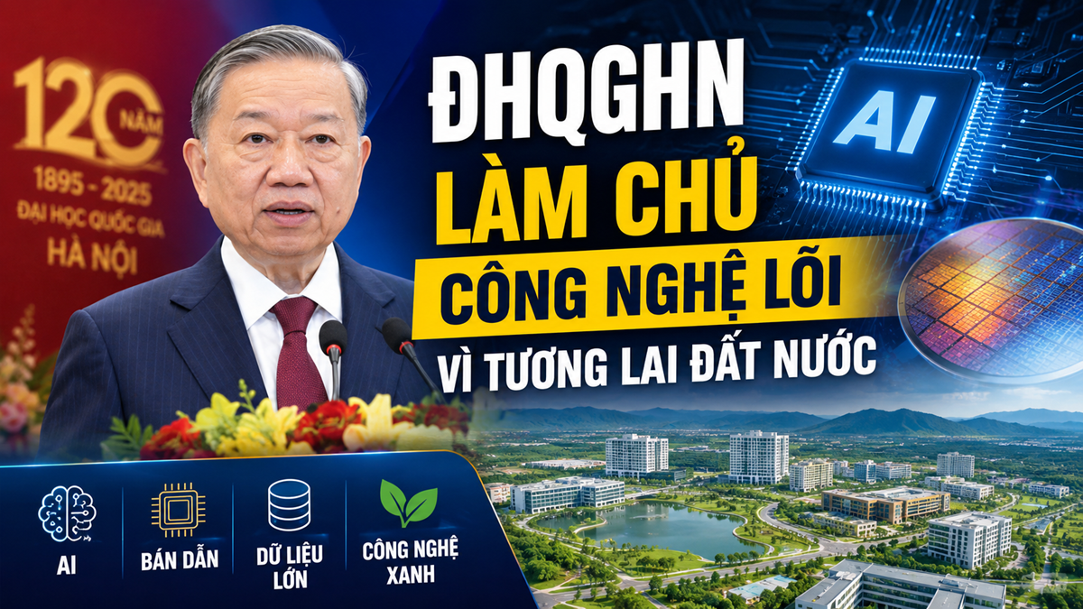 ĐHQGHN và sứ mệnh làm chủ công nghệ lõi: Từ chỉ đạo của Tổng Bí thư đến lộ trình hành động