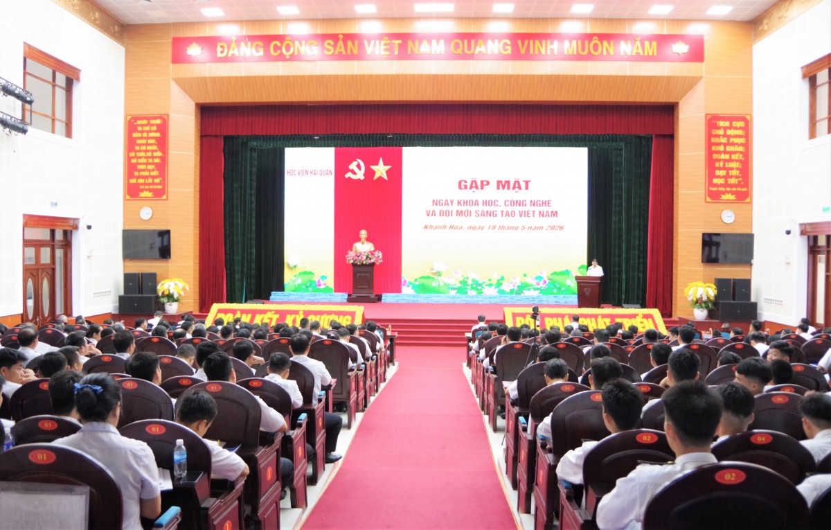 Nhiều sản phẩm AI nổi bật tại cuộc thi sáng tạo khoa học của Học viện Hải quân Nhiều sản phẩm AI nổi bật tại cuộc thi sáng tạo khoa học của Học viện Hải quân