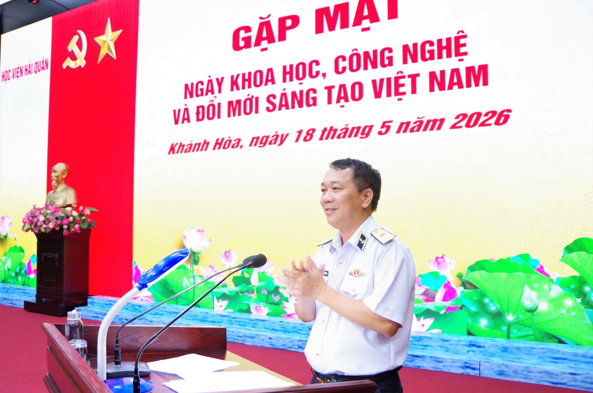 Nhiều sản phẩm AI nổi bật tại cuộc thi sáng tạo khoa học của Học viện Hải quân Nhiều sản phẩm AI nổi bật tại cuộc thi sáng tạo khoa học của Học viện Hải quân