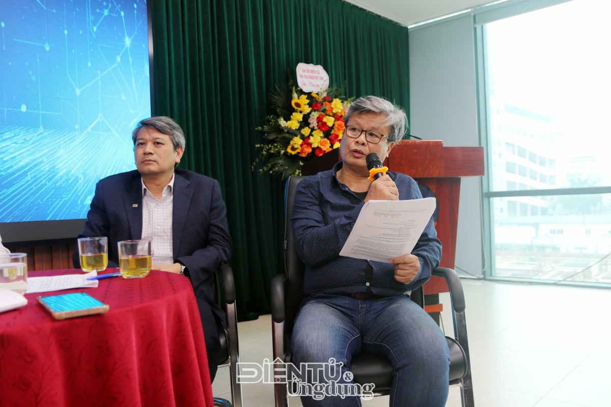 TS. Bạch Tân Sinh, đại diện Viện Tài nguyên Nước và Môi trường Đông Nam Á thuộc Liên hiệp Hội Việt Nam