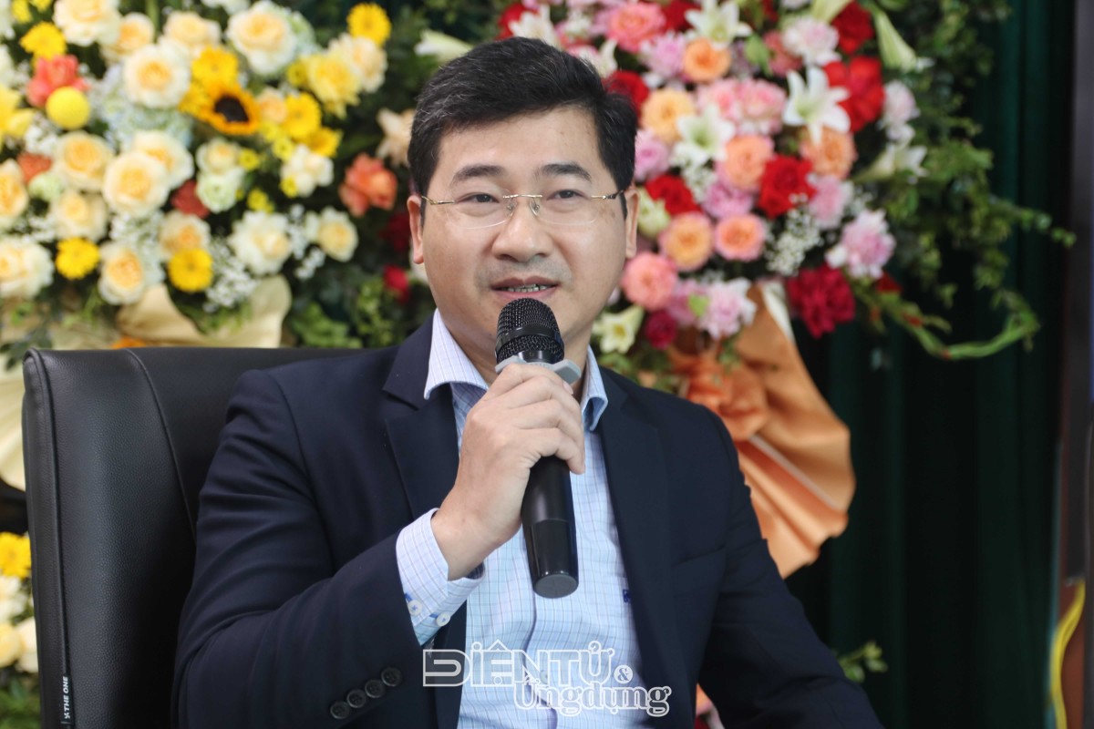 Ông Trần Trung, đại diện Trung tâm Đổi mới sáng tạo công nghệ cao thuộc Viện Hàn lâm Khoa học và Công nghệ Việt Nam