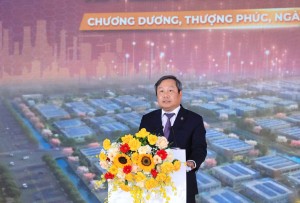Khởi công Khu công nghiệp Phú Hà hơn 2.900 tỷ đồng tại Hà Nội