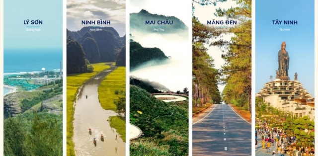 Top 5 điểm đến 